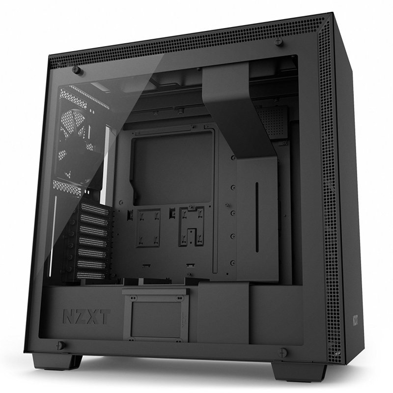 NZXT. H700i Tempered Glass ATX Case – Black