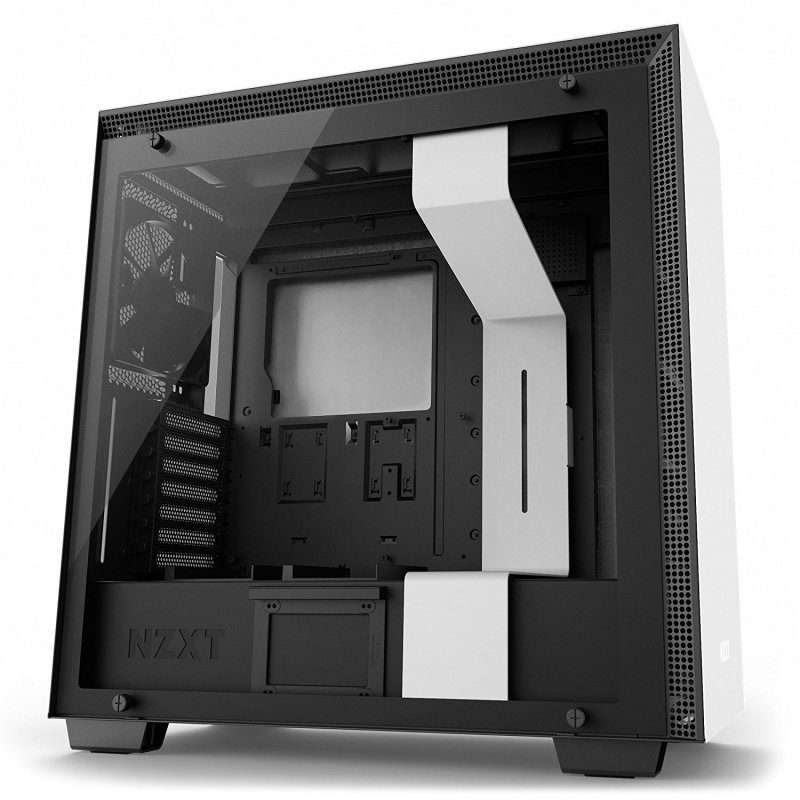 NZXT. H700i Tempered Glass ATX Case – White