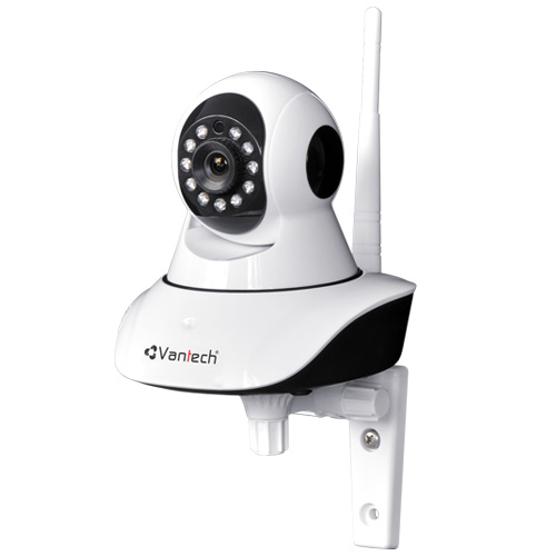 Camera IP Vantech VT-6300C 2.0 Megapixel, 11 pcs LED IR 10m, âm thanh 2 chiều, hỗ trợ Micro SD, cảnh báo chuyển động
