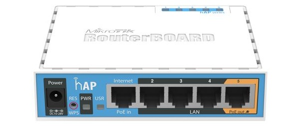 WiFi Hotspot Router Mikrotik RB951Ui-2nD (hAP)