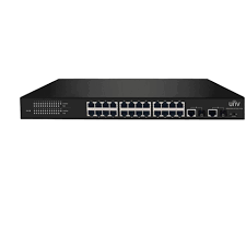 24-Port 10/100Mbps Ethernet PoE Switch UNV NSW2000-24T2GC-POE