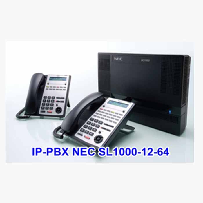 Tổng đài điện thoại IP-PBX NEC SL1000-12-64